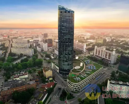 sky tower вроцлав